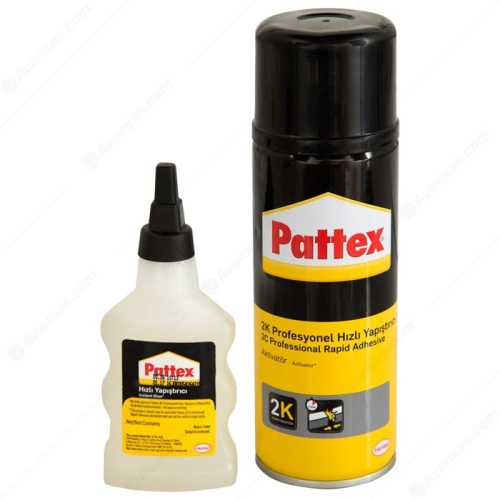 Pattex 2K Aktivatörlü Hızlı Yapıştırıcı 200ml+50ml