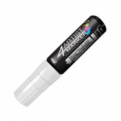 Pebeo - Pebeo 4Artist Oil Marker 15 mm Düz Kesik Uç White