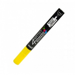 Pebeo - Pebeo 4Artist Oil Marker 4 mm Yuvarlak Uç Yellow
