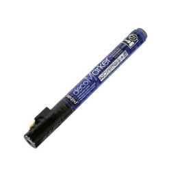 Pebeo - Pebeo Deco Marker 1,2 mm Ultramarine Blue
