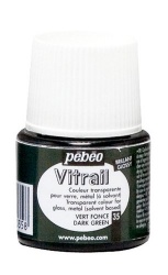 Pebeo - Pebeo Vitrail Cam Boyası 45 ml Koyu Yeşil 35