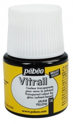 Pebeo - Pebeo Vitrail Cam Boyası 45 ml Sarı 14
