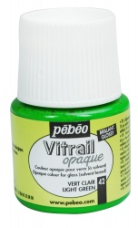 Pebeo - Pebeo Vitrail Opak Cam Boyası 45 ml Açık Yeşil 42