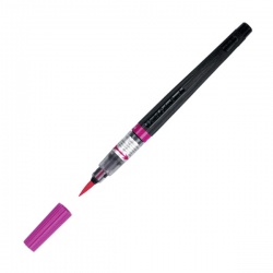 Pentel - Pentel Arts Colour Brushes Fırça Uçlu Kalem Pink 109