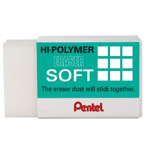 Pentel Hi-Polymer Soft Silgi
