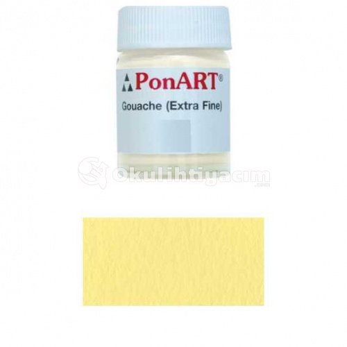 Ponart Guaj Boya 15 ml No:8205 Lemon Yellow