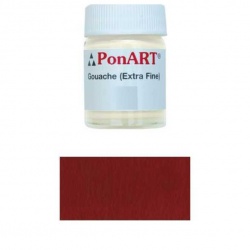 Ponart - Ponart Guaj Boya 15 ml No:8318 Carmine Red