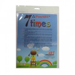 Ponart - Ponart 7Times Yedi Kat Küçülen Kağıt Şeffaf A5