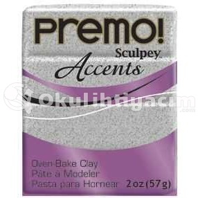 Premo Accents Polimer Kil 57g Granit Gri No:5065
