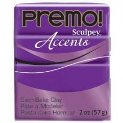 Sculpey - Premo Accents Polimer Kil 57g Mor İnci No:5031