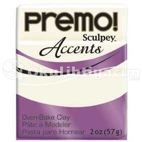 Premo Accents Polimer Kil 57g Transparan Beyaz No:5527
