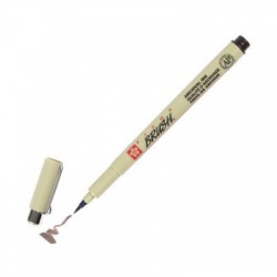 Sakura - Sakura Pigma Brush Pen - Fırça Uçlu Kalem Sepia
