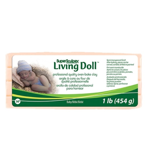 Sculpey Living Doll Clay 454g Baby