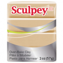 Sculpey - Sculpey Polimer Kil No:301 Sarımsı Kahve