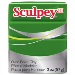 Sculpey - Sculpey Polimer Kil No:322 Yaprak Yeşili