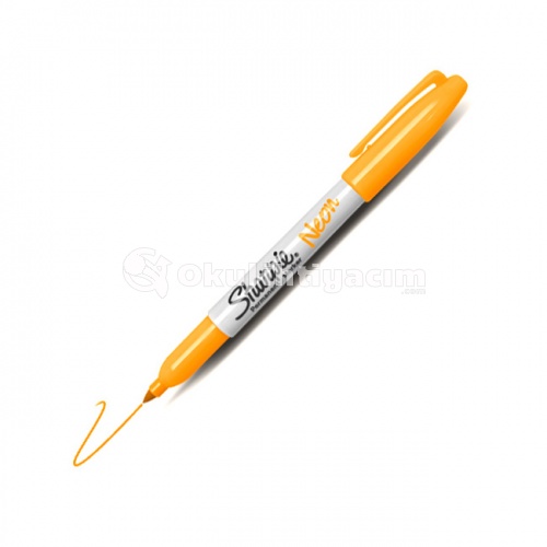 Sharpie Fine Point Marker - Neon Orange