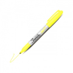 Sharpie - Sharpie Fine Point Marker - Neon Yellow