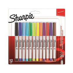 Sharpie - Sharpie Ultra Fine Point Marker Kalem 12li Set