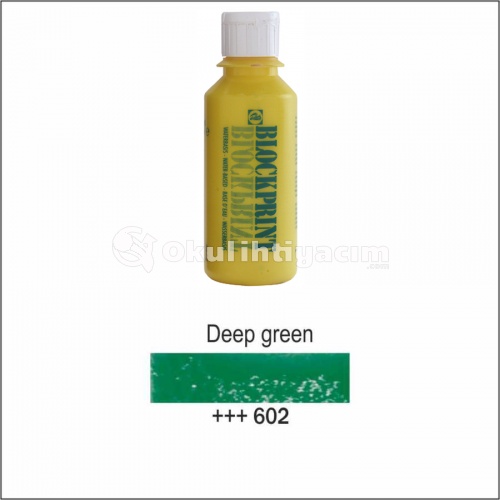 Talens Blockprint Linol Baskı Boyası 250ml Deep Green