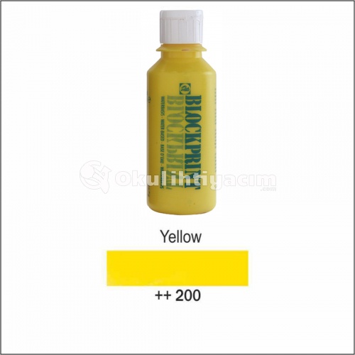Talens Blockprint Linol Baskı Boyası 250ml Yellow