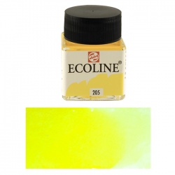 Talens - Talens Ecoline 30 ml Lemon Yellow No:205