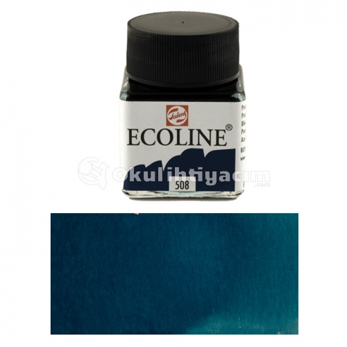 Talens Ecoline 30 ml Prussian Blue No:508