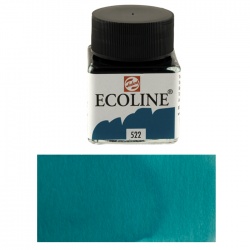 Talens - Talens Ecoline 30 ml Turquoise Blue No:522