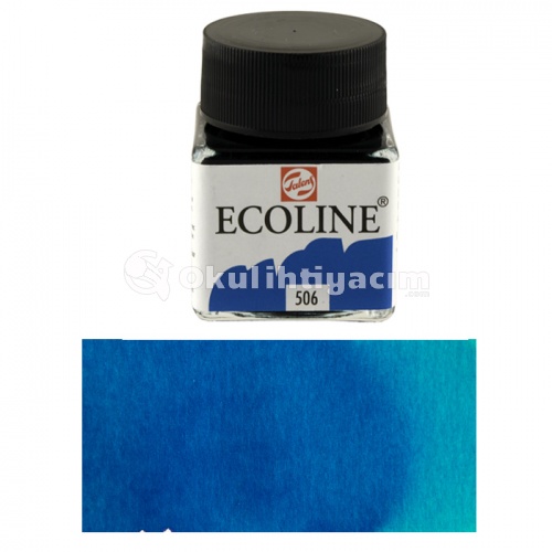 Talens Ecoline 30 ml Ultramarine Deep No:506