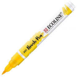 Talens - Talens Ecoline Brush Pen Light Yellow 201