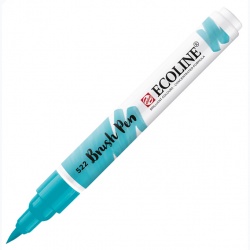 Talens - Talens Ecoline Brush Pen Turquoise Blue 522