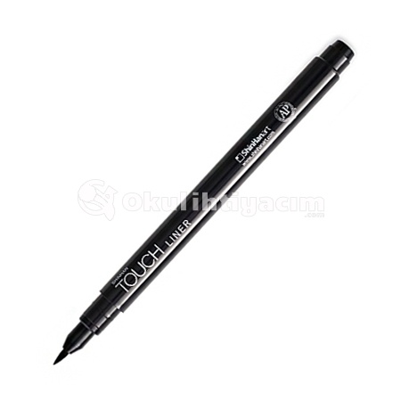 Touch Liner Brush Siyah Fırça Uçlu Kalem B