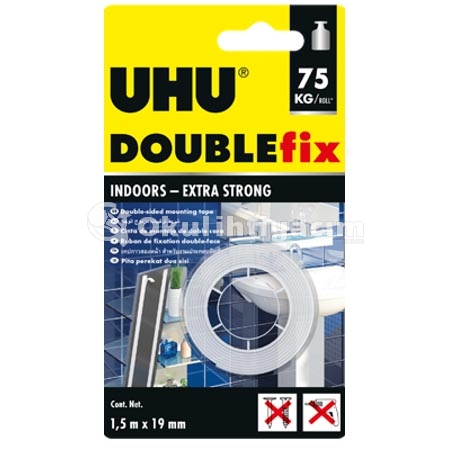 Uhu Double Fix Güçlü Çift Taraflı Montaj Bantı (UHU46855)
