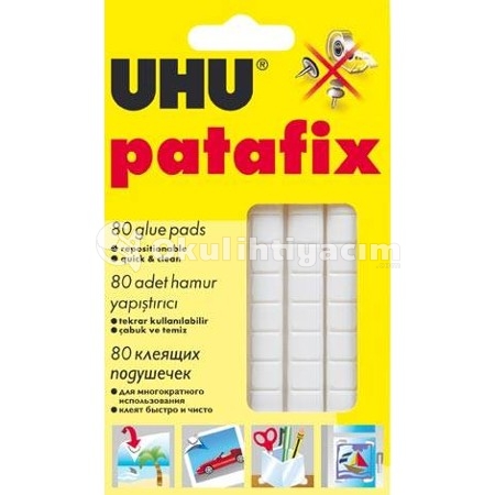 Uhu Patafix Hamur Tipi Yapıştırıcı Beyaz (UHU41710)