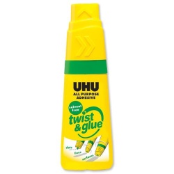 UHU - Uhu Twist&Glue Solventsiz Çok Amaçlı Yapıştırıcı 35 ml No:38840