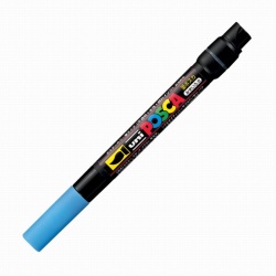 Posca - Uni Posca Fırça Uçlu Marker PCF-350 Açık Mavi