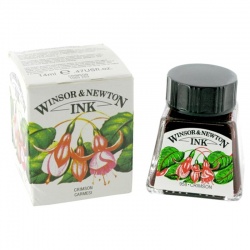 Winsor & Newton - Winsor & Newton Ink Çizim Mürekkebi 203 Crimson