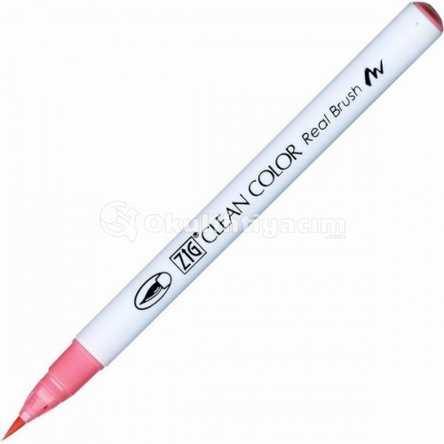 Zig Clean Color Real Brush Fırça Uçlu Marker Kalem 021 Light Carmine