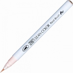 Zig - Zig Clean Color Real Brush Fırça Uçlu Marker Kalem 028 Pale Pink