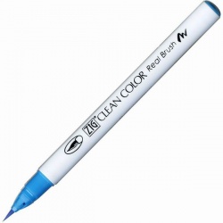 Zig - Zig Clean Color Real Brush Fırça Uçlu Marker Kalem 031 Cobalt Blue