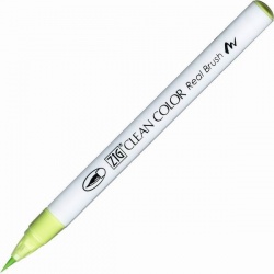 Zig - Zig Clean Color Real Brush Fırça Uçlu Marker Kalem 045 Pale Green