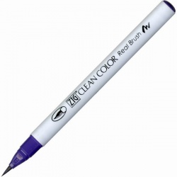 Zig - Zig Clean Color Real Brush Fırça Uçlu Marker Kalem 080 Violet