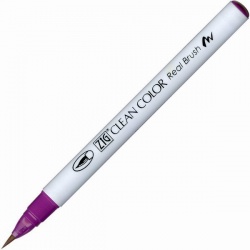 Zig - Zig Clean Color Real Brush Fırça Uçlu Marker Kalem 082 Purple