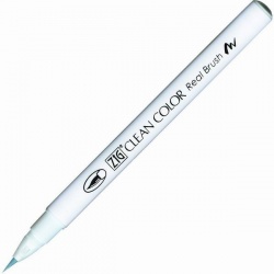 Zig - Zig Clean Color Real Brush Fırça Uçlu Marker Kalem 302 Haze Blue