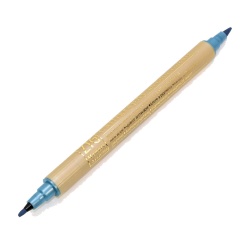 Zig - Zig Metalik Çift Uçlu Kaligrafi Kalemi 2mm & 3.5mm – Blue