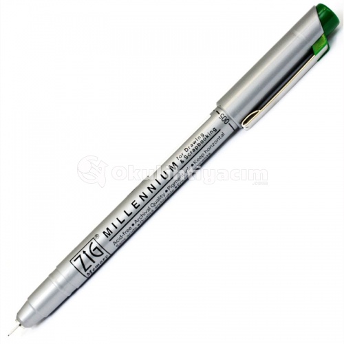 Zig Millennium Teknik Çizim Kalemi MS-005 Pure Green 040 0,05 mm