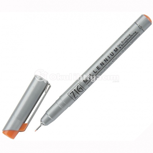 Zig Millennium Teknik Çizim Kalemi MS-005 Pure Orange 070 0,05 mm