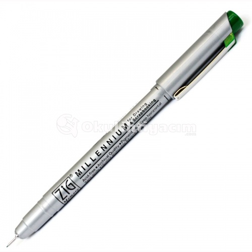 Zig Millennium Teknik Çizim Kalemi MS-01 Pure Green 040 0,1 mm