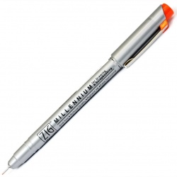 Zig - Zig Millennium Teknik Çizim Kalemi MS-01 Pure Orange 070 0,1 mm