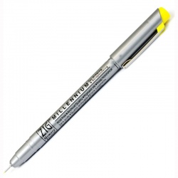 Zig - Zig Millennium Teknik Çizim Kalemi MS-01 Pure Yellow 050 0,1 mm