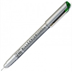Zig - Zig Millennium Teknik Çizim Kalemi MS-05 Pure Green 040 0,5 mm
